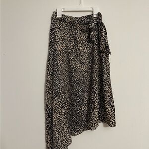 Leopard Print Women's Skirt